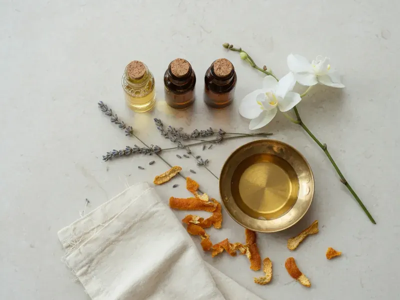Swedish massage oils at Zenora Spa Lahore