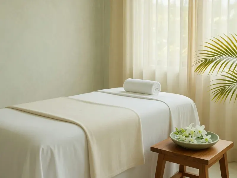 Signature massage room at Zenora Spa Lahore